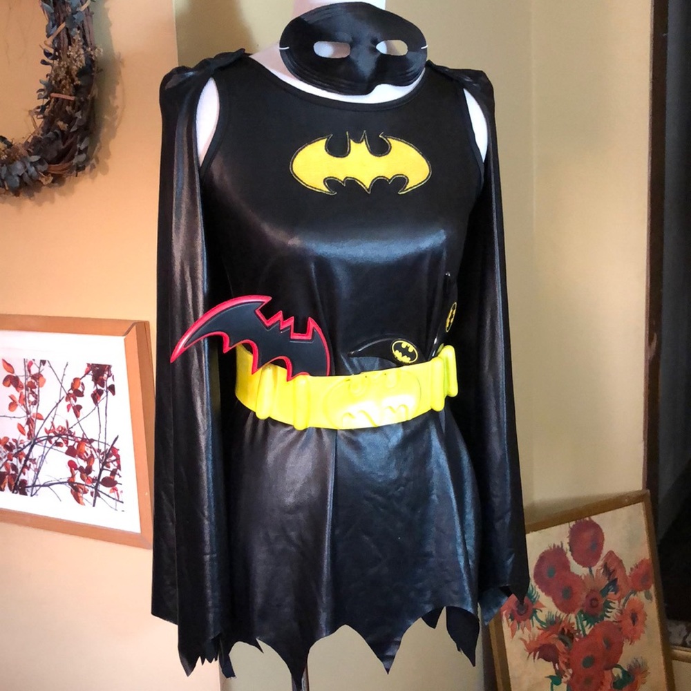 09 BatGirl DC Comic RUBIES Youth Large Adult XS/S 12-Pc ComicCon Stretch Costume